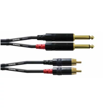 Cordial CFU-6PC szerelt RCA-Jack kábel