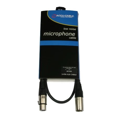 Accu Cable XLR-XLR-01 XLR papa - XLR mama kábel