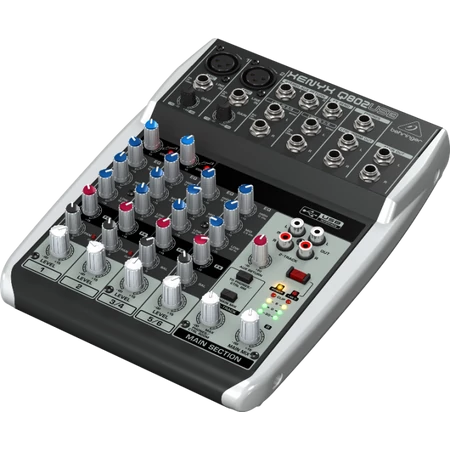 Behringer XENYX Q802USB zenekari-stúdió keverő 