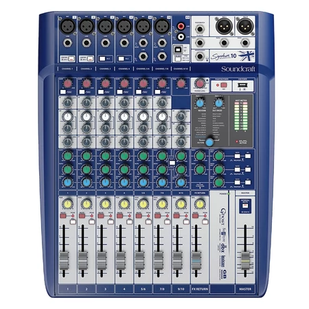 Soundcraft Signature10EU zenekari keverőpult