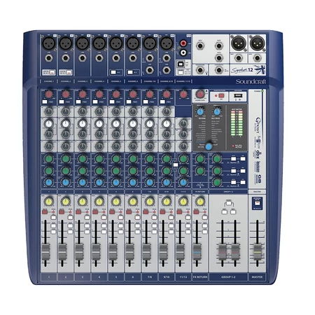 Soundcraft Signature12EU zenekari keverőpult
