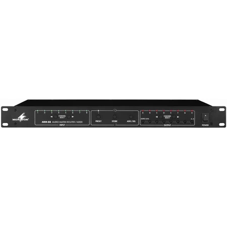 Monacor ARM-88 audio mátrix router 