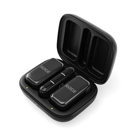 RØDE Wireless Micro-C két csatornás kompakt vezeték nélküli mikrofon (USB-C), fekete