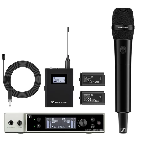 Sennheiser EW-DX MKE 2 / 835-S SET (Q1-9) Digitális kétcsatornás kombó szett