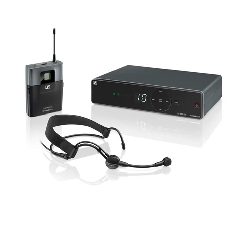 Sennheiser XSW 1-ME3-B vezeték nélküli fejmikrofon szett