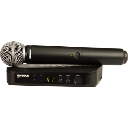 Shure BLX24E/PG58 vezeték nélküli kézi mikrofon szett