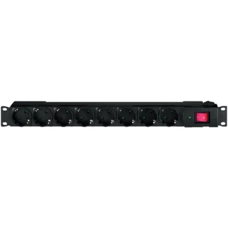 RCS-18 rack-be építhető hálózati csatlakozósor 